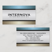 インテリア・デザイン-名刺 名刺 (正面/裏面)