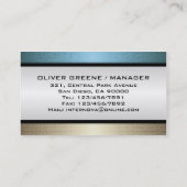 インテリア・デザイン-名刺 名刺 (裏面)