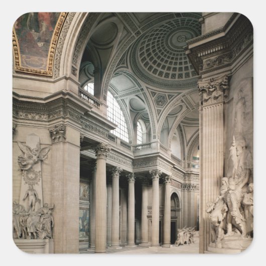 インテリア・ビュー， 1764-1812 スクエアシール (正面)