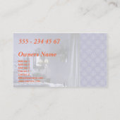 インテリア – 名刺 (裏面)