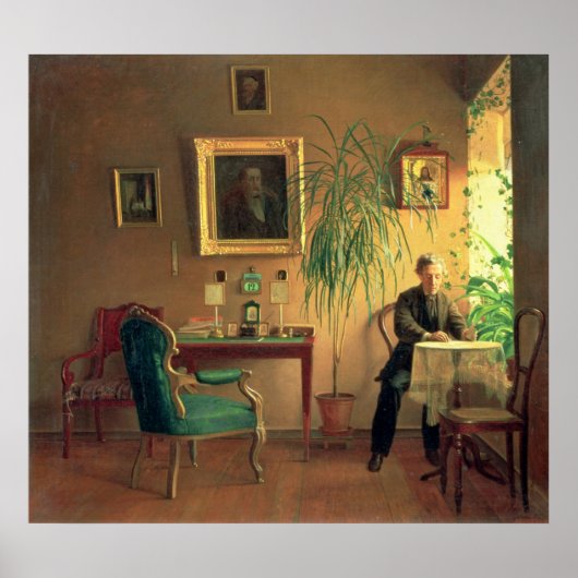 インテリア, 1871 ポスター (正面)