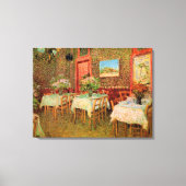 インテリアof Restaurant by Vincent van ゴッホ キャンバスプリント (正面)