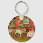 インテリアof Restaurant by Vincent van ゴッホ キーホルダー (正面)