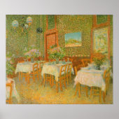 インテリアof Restaurant by Vincent van ゴッホ ポスター (正面)