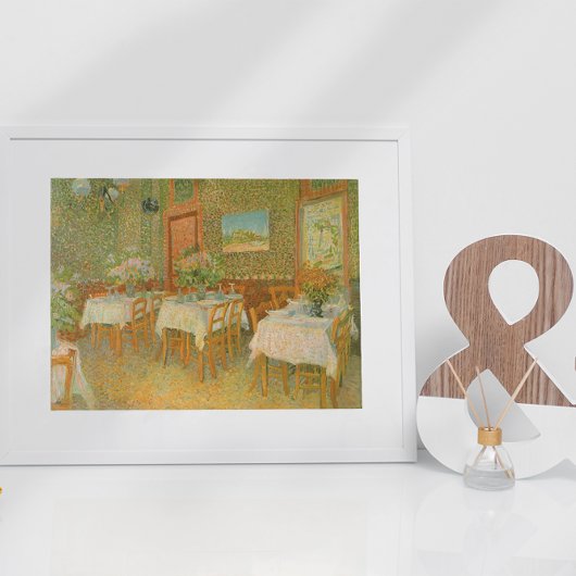インテリアof Restaurant by Vincent van ゴッホ ポスター