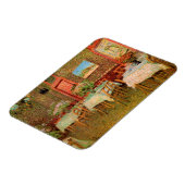 インテリアof Restaurant by Vincent van ゴッホ マグネット (左側)