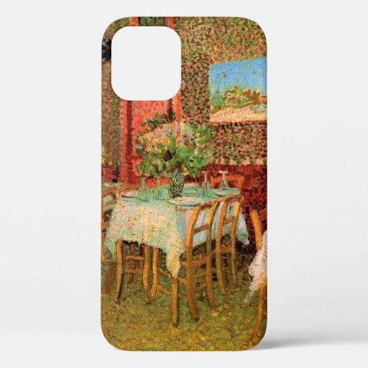 インテリアof Restaurant by Vincent van ゴッホ Case-Mate iPhoneケース (裏面)