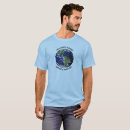 インテリジェントに設計された地球 Tシャツ