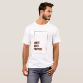 インテントで生きる Tシャツ (正面フル)