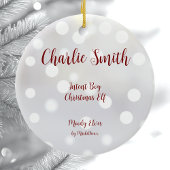 インテントボーイクリスマス小妖精や小人セラミックオーナメント セラミックオーナメント