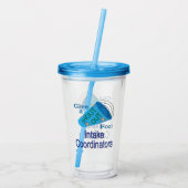 インテークコーディネーターのために大声で叫ぶ アクリルタンブラー (裏面)