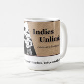 インディの無制限のマグ コーヒーマグカップ (正面右)