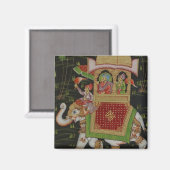 インディアアートマグネット マグネット (正面/裏面)