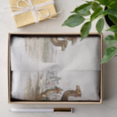 インディアカメルズヴィンテージイラストレーション1820デコページ 薄葉紙 (ギフト)