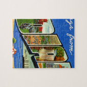 インディアナからの挨拶 ジグソーパズル (横)