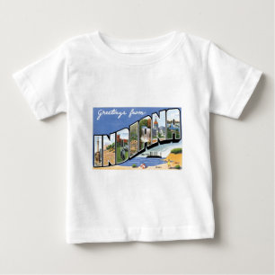 インディアナからの挨拶! ベビーTシャツ