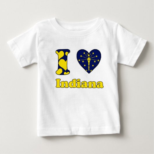 インディアナが大好き ベビーTシャツ (正面)