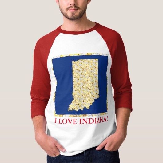 インディアナが大好き！ Tシャツ (正面)