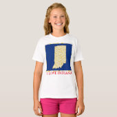 インディアナが大好き Tシャツ (正面フル)