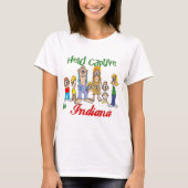 インディアナで捕虜になる Tシャツ (正面)