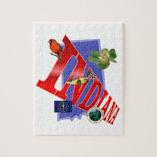 インディアナのパズル(2)のサイズ ジグソーパズル (縦)