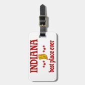 インディアナのベスト ラゲッジタグ (正面縦)