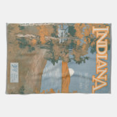 インディアナの再度背部家 キッチンタオル (横)