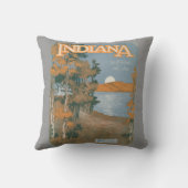 インディアナの再度背部家 クッション (裏面)