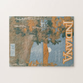 インディアナの再度背部家 ジグソーパズル (横)