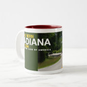 インディアナの南地域、PCA ツートーンマグカップ (正面左)