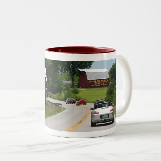 インディアナの南地域、PCA ツートーンマグカップ (正面右)