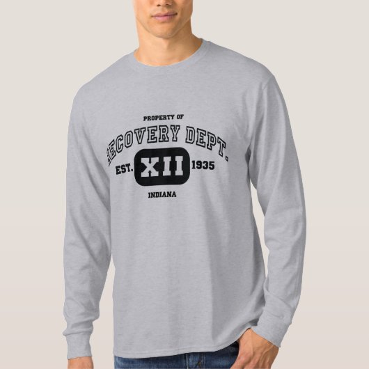インディアナの回復 Tシャツ (正面)