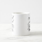 インディアナの良き完璧な来女の子たち コーヒーマグカップ (中央)