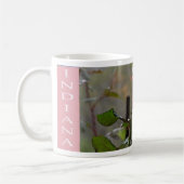 インディアナは上がりました コーヒーマグカップ (左)