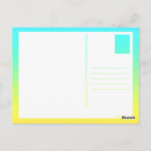 インディアナぼやけル ポストカード (裏面)