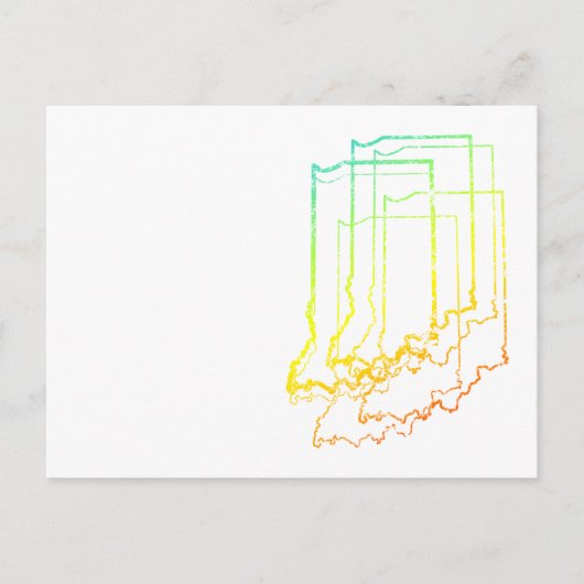 インディアナぼやけル ポストカード (正面)