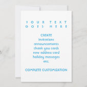 インディアナぼやけル 招待状 (裏面)