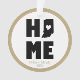 インディアナイズホームパーソナライズされた オーナメント