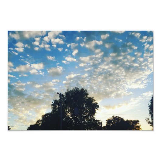 インディアナスカイ フォトプリント            (正面)