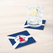 インディアナスクエア紙コースター スクエアペーパーコースター (インサイチュ)