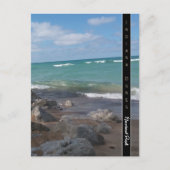 インディアナデュネスナショナルパークビーチビュー ポストカード (正面)