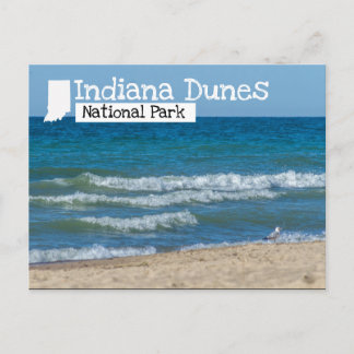インディアナデュネスナショナルパークビーチ ポストカード