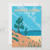 インディアナデュネスナショナルパークヴィンテージ シーズンカード (正面)