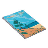 インディアナデュネスナショナルパークヴィンテージ ノートブック (右側)