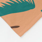 インディアナデュネスナショナルパークヴィンテージ フリースブランケット (角)