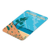 インディアナデュネスナショナルパークヴィンテージ マグネット (左側)