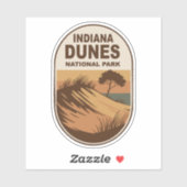 インディアナデュネス国立公園を探索 シール (シート)