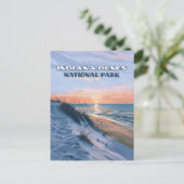 インディアナデュネス国立公園ミシガン湖 ポストカード (スタンド正面)