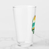 インディアナデュネス国立公園ミニマルレトロエンブレム タンブラーグラス (右)