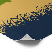 インディアナデュネス国立公園ヴィンテージ旅行ポスター ポスター (角)